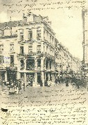 Bruxelles Une vieille rue bruxelloise(Rue Neuve)1904