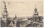 Gand 1913 Panorama et Tours d'Anvers et de Bruxelles