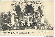 Fêtes patriotiques de Laeken,du 16 Juillet 1905. Vue prise pendant la cantate