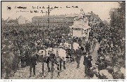 Cortège du Centenaire de L. Van Houtte.Le Char de la Ville d'Ypres