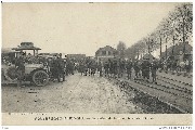 Rousbrugge-Haringhe. La Station du Train sur la Route d'Ypres