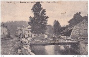 Goyet. Inondation du Samson 11 Juin 1910. Pont de Mozet