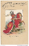 Fêtes de Bruges 1907 Tournoi de l'Arbre d'Or. Philippe de Commines