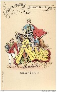 Fêtes de Bruges 1907 Tournoi de l'Arbre d'Or. Charles le Téméraire
