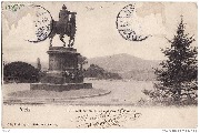 Metz. Kaiser Wilhelm Denkmal und der St. Quentin