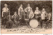 Souvenir de la troupe FALLONE à Mons le 20 Mars 1904