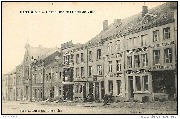 Bastogne. Grand'Rue et l'Hôtel de Ville