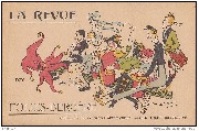 La Revue des Folies Bergère. Pougaud, M. Deval, Anne Dancrey, Maurel, Morton, Miss Campton