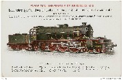 Exposition Universelle de 1910. Locomotive type 10 ''Pacific'' système Flamme,à 4 cylindres égaux et à surchauffe