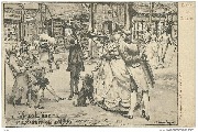 Le Vieux Liège à l'Exposition de 1905. Devant le Cabaret