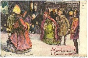 Le Vieux Liège à l'Exposition de 1905. Veillée de Noël