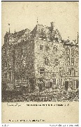 Vieux-Liège. Coin des rues du Pont et de la Boucherie 1877