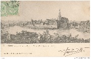 Vieux-Liège. Vue prise du Pont de Meuse (pont des Arches) 1793
