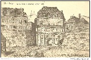 Vieux-Liège. La porte et la prison St Léonard 1845