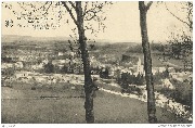 Vallée de l'Ourthe. Barvaux. Panorama pris de la Tour du Diable