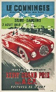 Les comminges 7 Août 1949. Saint-Gaudens. Grand prix de France moto XXXVIe grand prix de l'A.C.F. Voitures de sport
