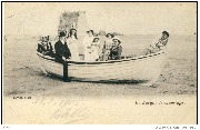 folklore du Littoral. La barque de sauvetage.