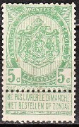 Timbre 5 centimes 1 Septembre 1893 (COB 53) par Albert Doms