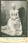 SM Marie-Henriette ,Reine des Belges,décédée à Spa le 19 Septembre 1902(dernier portrait)