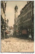 Bruxelles La rue de la Madeleine