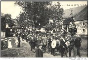 Aubange. Festival du 31 mai 1908. (Grosse caisse en avant)