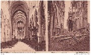 Ypres Cathédrale St Martin avant et après la guerre