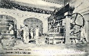 Exposition de Bruxelles 1910-Pavillon Moët et Chandon-Le Pressurage