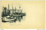 Ostende. Bassin du Commerce & Bâtiment du pilotage