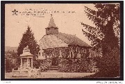 La Gleize Eglise et Monument commémoratif des morts de la Commune 1914-1918