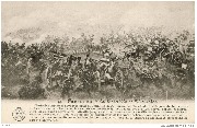 Panorama de la Bataille de Waterloo (Défense des batteries anglaises)