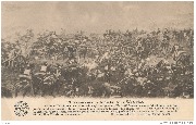 Panorama de la Bataille de Waterloo (Résistance des régiments d'infanterie anglais)