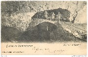 Grottes de Remouchamps. Pont sur le Rubicon