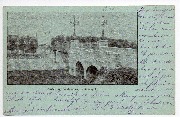 Gezicht op Maesbrug te Maesyck (1898)