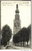 Hoogstraeten Toren van Sint-Catharinakerk-Tour de l'Eglise Sainte Catherine haut.105m