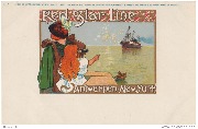 Red Star Line Antwerpen-New York. S.S. Finland, July 9, 1905