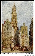 Cathédrale d'Anvers en 1895
