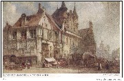 Place du Marché à Malines en 1884