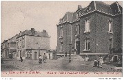 Monceau-sur-Sambre. Hôtel de Ville et Ecole des Garcons