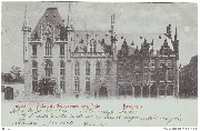 Bruges. Palais du Gouvernement et Poste