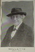 Photo de Willette tirée du catalogue du salon des humoristes de 1926