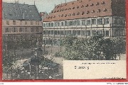 Strassburg. Gutenbergplatz mit Handelskammer