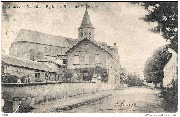 Vielsalm. Eglise et Hôtel de Belle-Vue