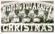 WISHING YOU A HAPPY CHRISTMAS+cinq bambins 