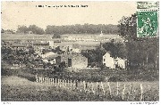 Torgny. Panorama du centre du Village