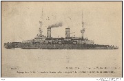 Passage dans la mer du Nord des fameux bateaux de l'escadre allemande le 14 Juillet 1904
