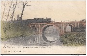 Marchienne-au-pont. Pont du chemin de fer sur l'Eau-d'Heure