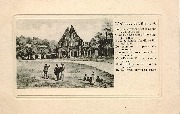Villers-La-Ville. Admirateurs et enfants devant les ruines par Gielens