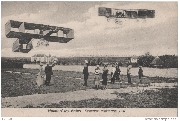 Mondorf-les-Bains. Semaine d'aviation 1910. (Appareils salués par des spectateurs)