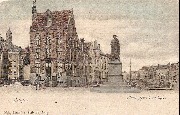 Bruges, Place Jean Van Eyck - Nels - Font Arabesque