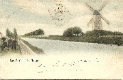 Les Environs de Bruges, Le  Moulin de Damme - Ed. Nels - Colorized